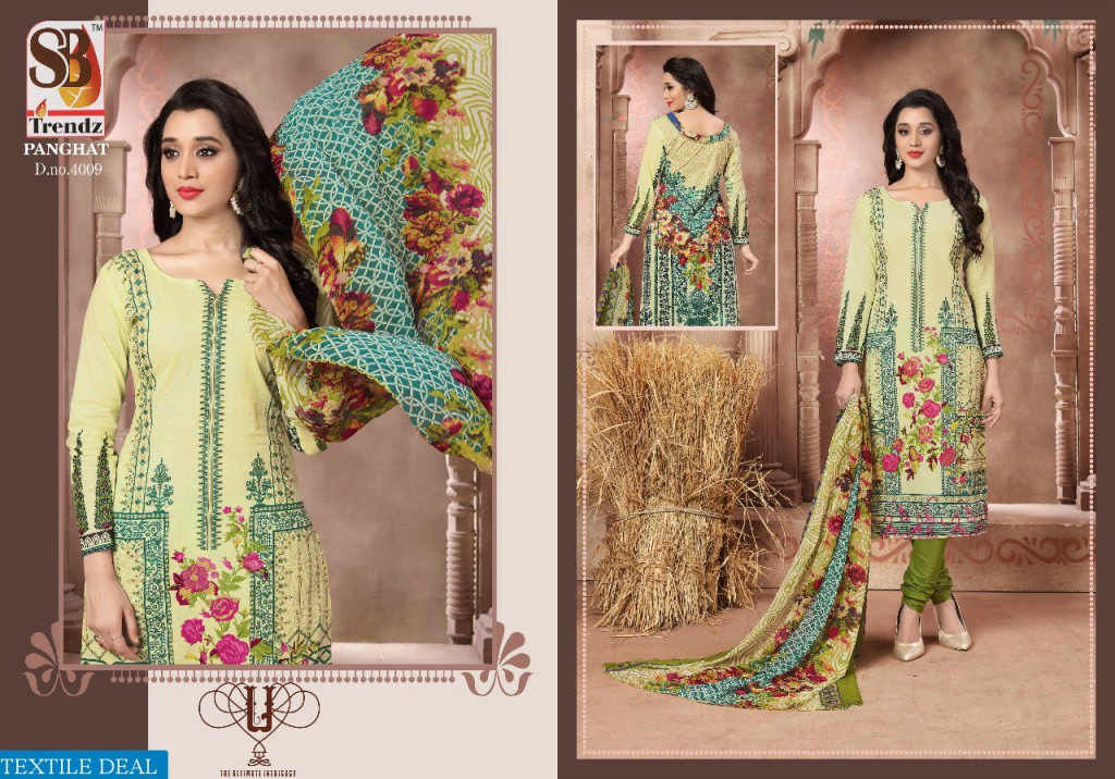 SB panghat Wholesale Summer collection Dress material